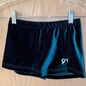 GK velvet cheer gymnastics shorts